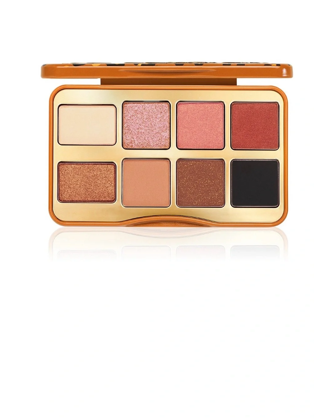 Too Faced Kitty Likes to Scratch Eyeshadow Palette - Orange, Black, Yellow